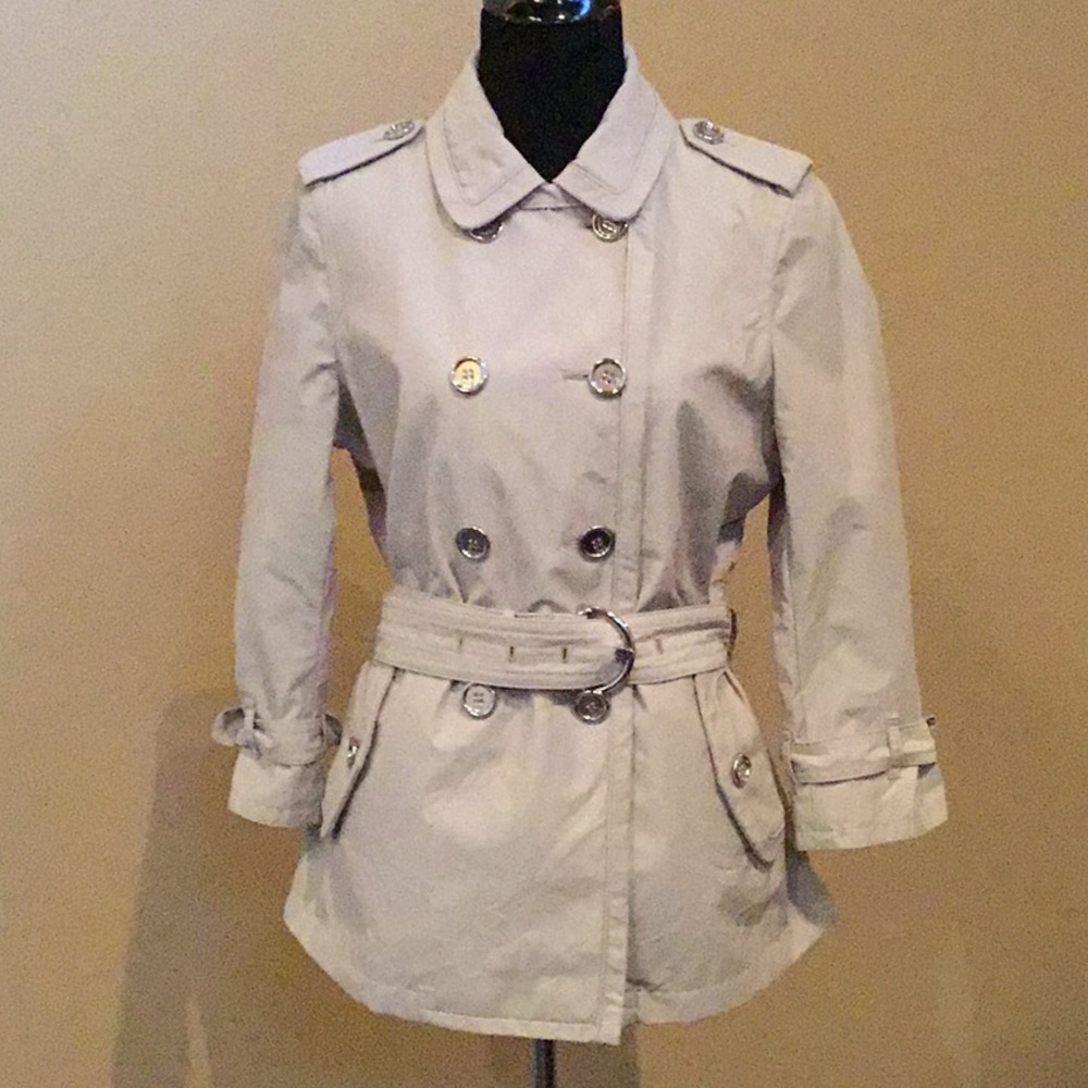 Coach 3/4 sleeve trench coat